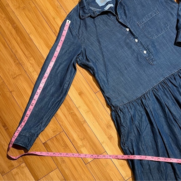 Grayson The Changemaker Dress Liquid Lyocell Blue Size 02 / S - Picture 12 of 14